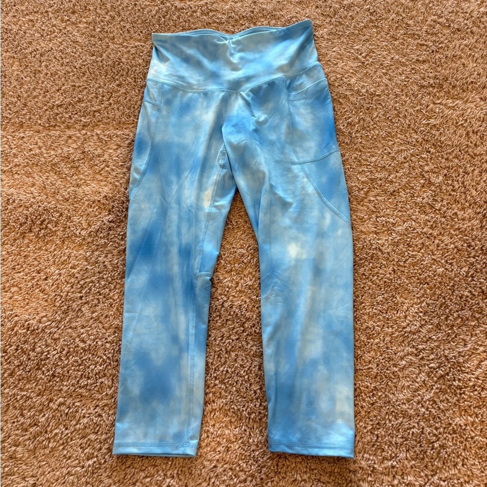 LAST CHANCE! Champion C9 Blue Tie-Dye Leggings